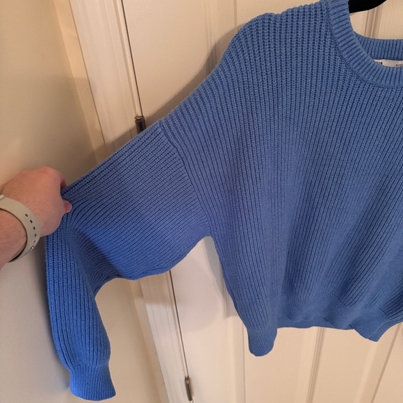 Zara Cerulean Blue Sweater - Picture 7 of 10